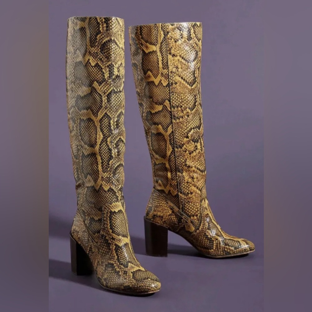 Dolce Vita Cormac Snake knee high boots 6.5
